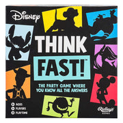 Ridley's Games: Think Fast! -Disney Edition | The Trivia Party Game Where You Know All The Answers | Test Your Disney Knowledge|Great for Parties|Ages 8+, 3+ Players, 30-Minute Playtime