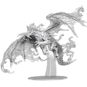 Dungeons & Dragons D&D Nolzur's Marvelous Miniatures: Adult Blue Shadow Dragon - Unpainted RPG Figure, Display Or Use with Your Tabletop Roleplaying Games