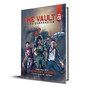 Everyday Heroes: The Vault: Rules Compendium Vol 1 - Cinematic Adventures Rules, Hardcover RPG Book, Expanded Rules & Options, Roleplaying