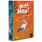 IELLO Hula Hoo: Fun & Easy Animal-Themed Party Card Game for Families, Ages 8+, 2-6 Players, 15 Min Gameplay, Card Discarding Strategy