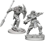D&D Nolzur's Marvelous Miniatures: Dragonborn Male Fighter with Spear