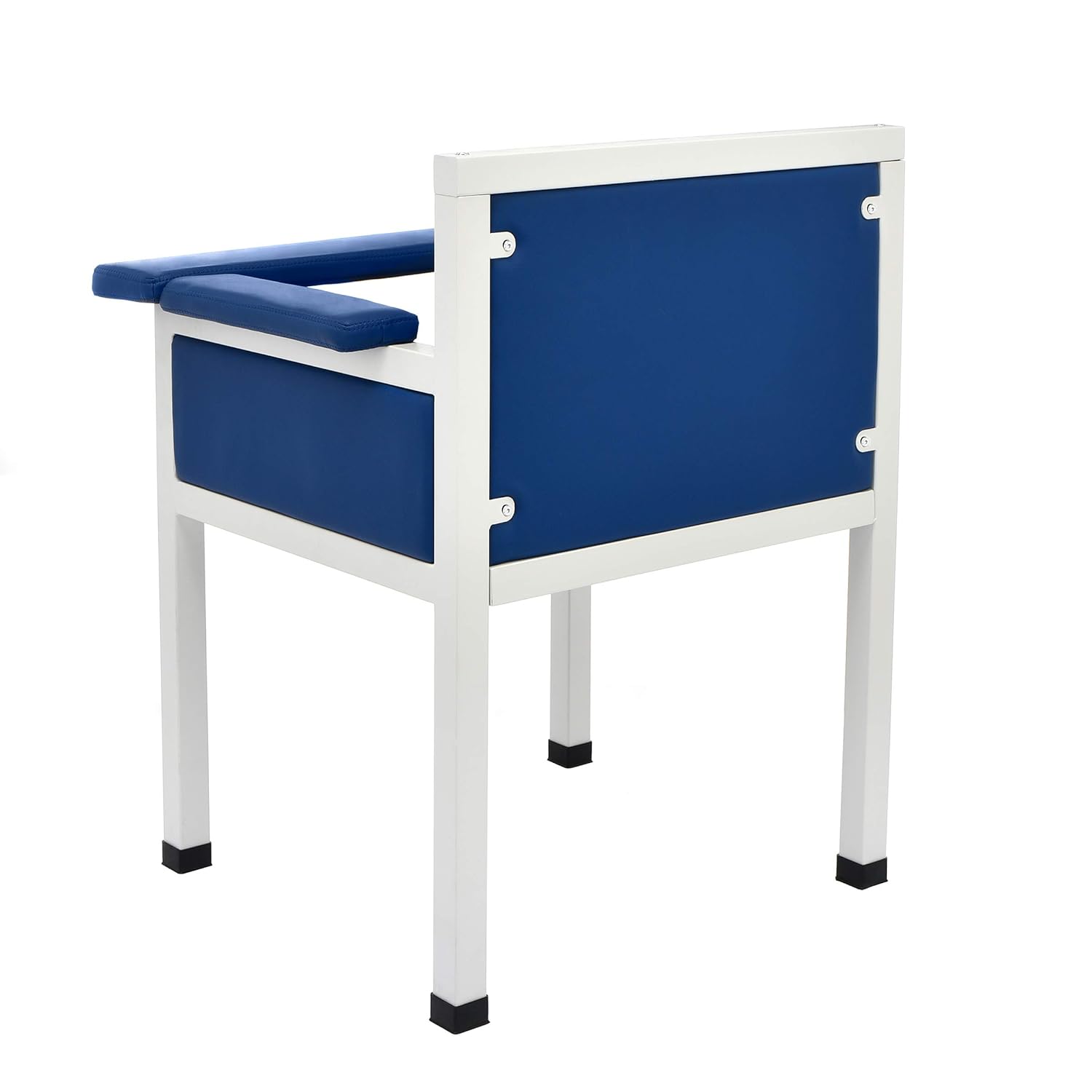 Blue Luxe Upholstered Phlebotomy Blood Drawing Chair