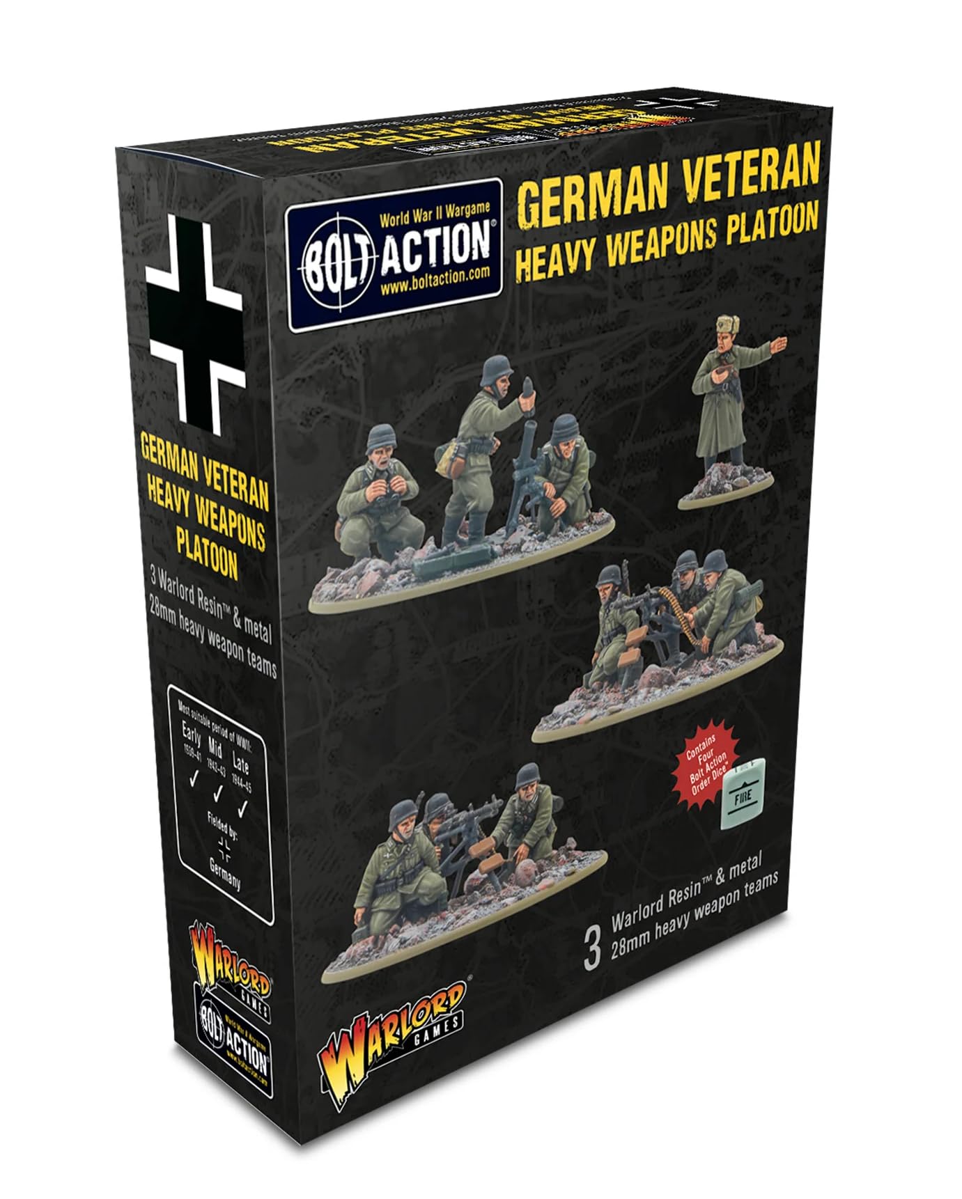 Warlord Games Bolt Action: German Veterans Heavy Weapons Platoon