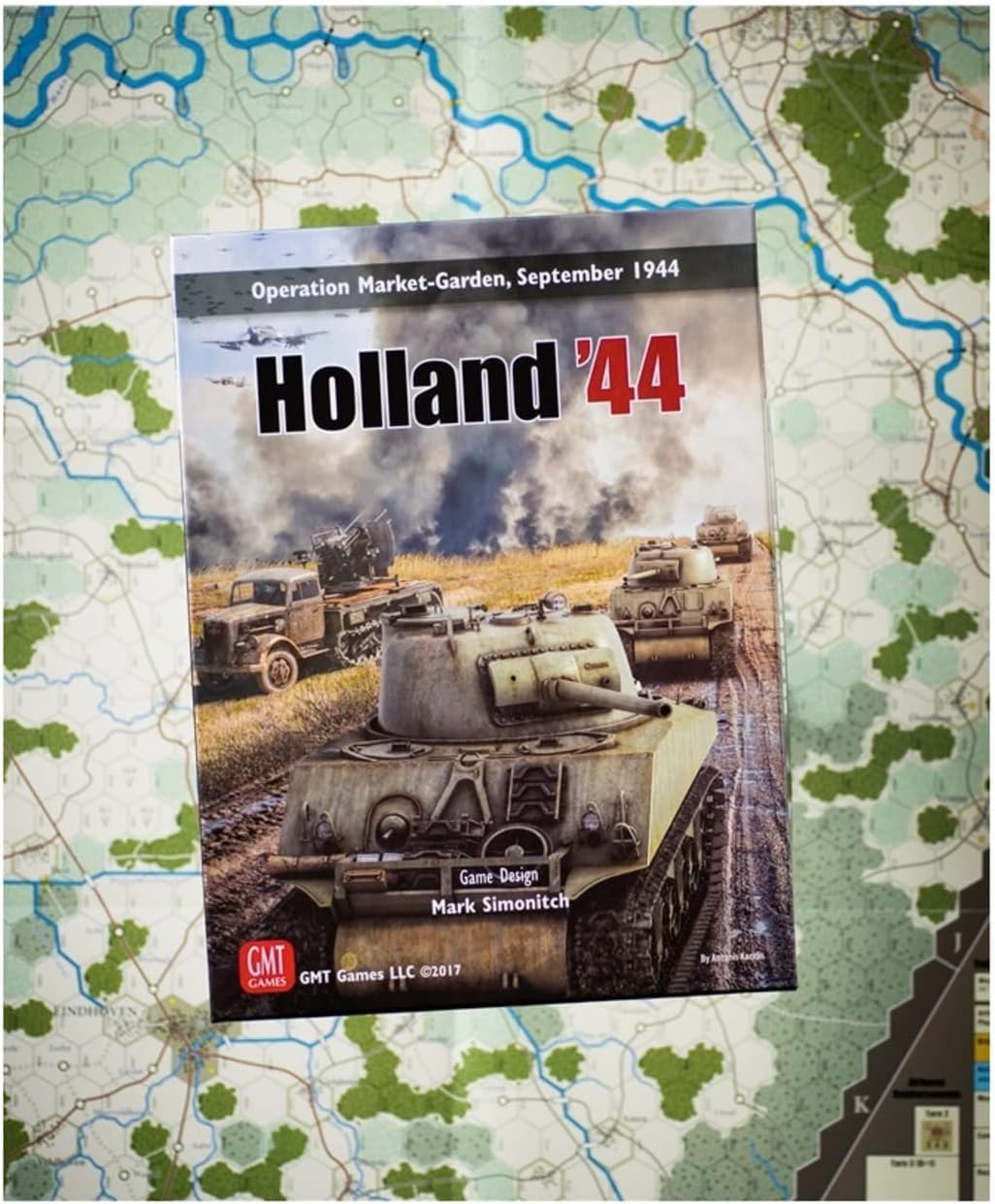 GMT Games Holland ' 44 Mounted Maps