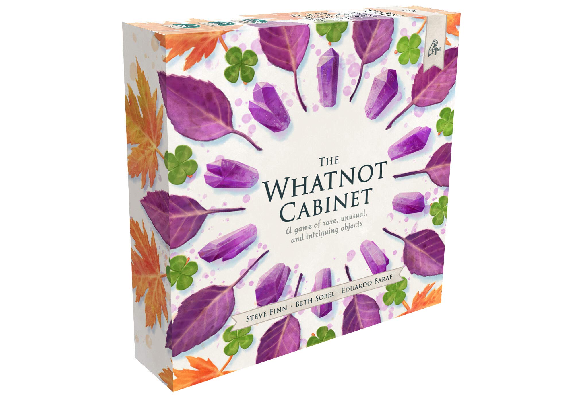 Pencil First Games The Whatnot Cabinet Board Game – A Nature-Themed Game of Collecting Intriguing Objects by Pencil First Games for 1-4 Players
