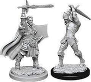 D&D: Nolzur's Marvelous Minis: Male Human Paladin W12 (Unpainted)