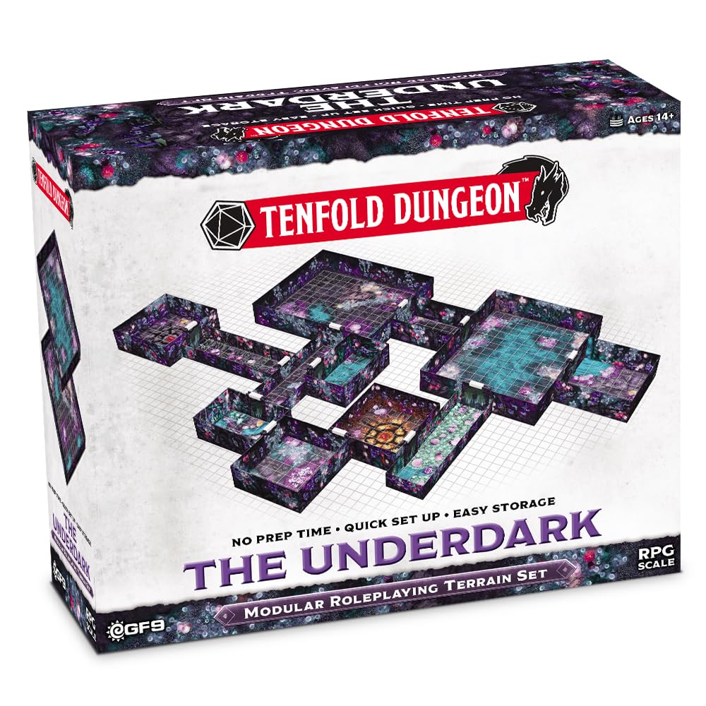 Gale Force Nine - Tenfold Dungeon - The Underdark