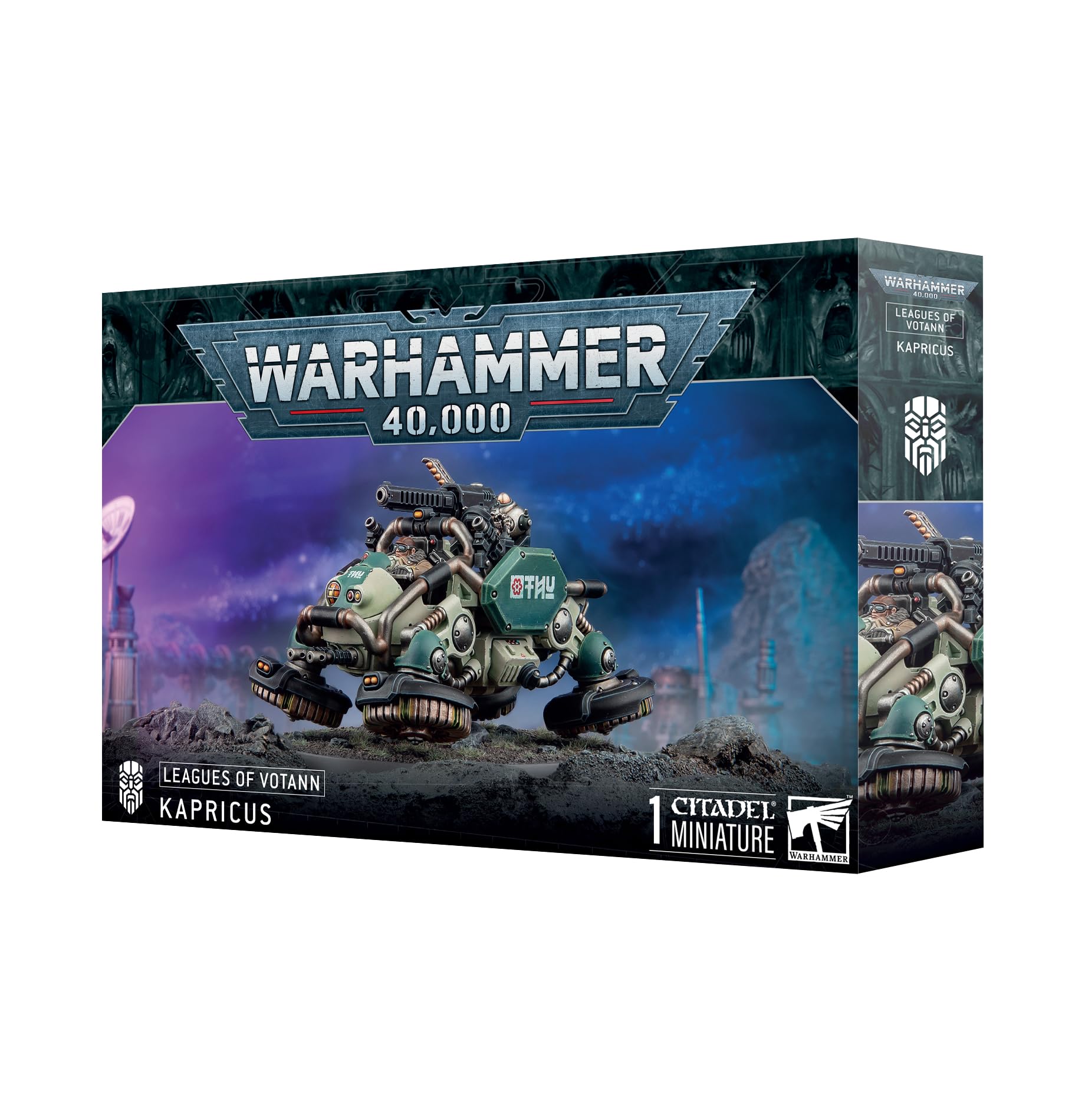 Kapricus Defender – Heavy Weapon Scout Tank for Leagues of Votann (Warhammer 40,000)