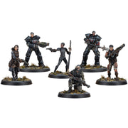 Modiphius Entertainment: Fallout: Miniatures - Brotherhood of Steel - Appalachian Command - 6 Resin Figures, Unpainted & Unassembled, Tabletop RPG