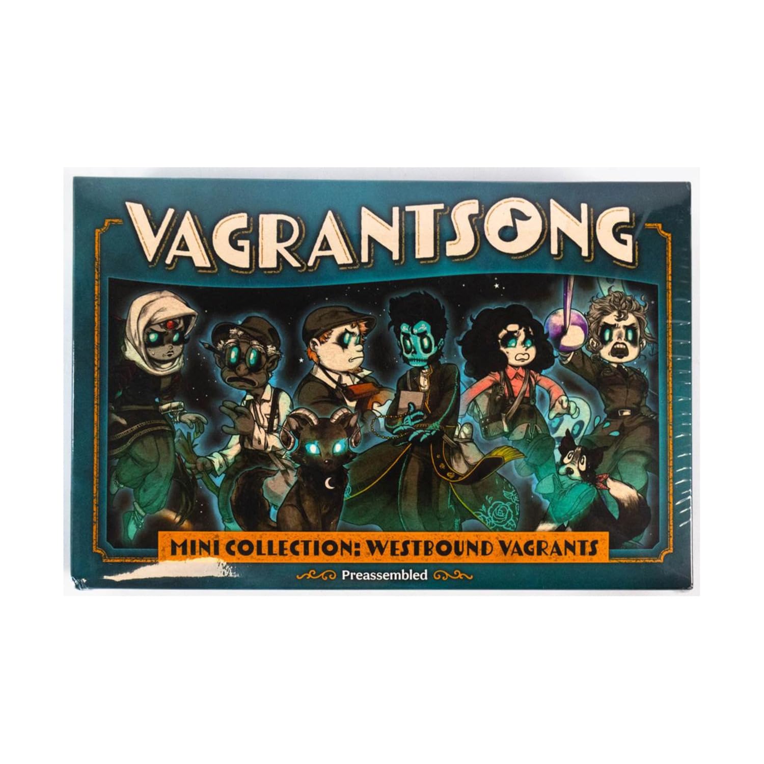 Wyrd Vagrantsong: Mini Collection - Westbound Vagrants - Pre-Assembled Miniatures