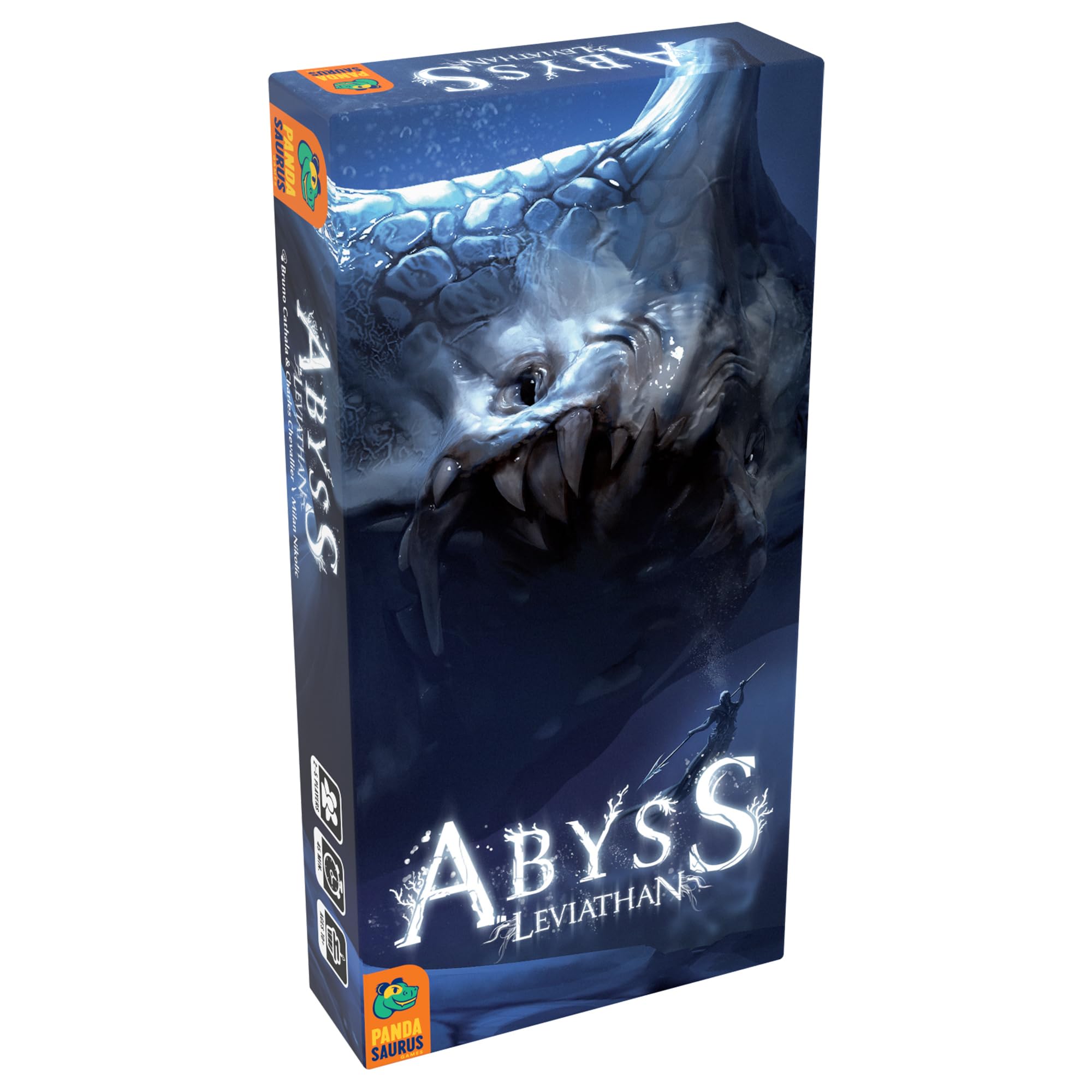 Abyss Leviathan Board Game Expansion - Adds Sea Monster Battles, Border and New Lords, Strategy Game for Kids & Adults, Ages 14+, 2-5 Players, 30-60 Minute Playtime, Made by Pandasaurus Games