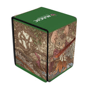 Ultra Pro - Bloomburrow Alcove Flip Deck Box - Mabel, Heir to Cragflame for Magic: The Gathering, Exclusive Artwork, Premium Leatherette, Magnetic Closure, Easy Access, Durable Construction