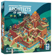 The Architects of Amytis | 2 Player Tile Placement Strategy Board Game | Compete to Build The Best City of Babylon for Queen Amytis | Takes Only 5 Minutes to Learn | Ages 10+ | 2 Players | 30 Min