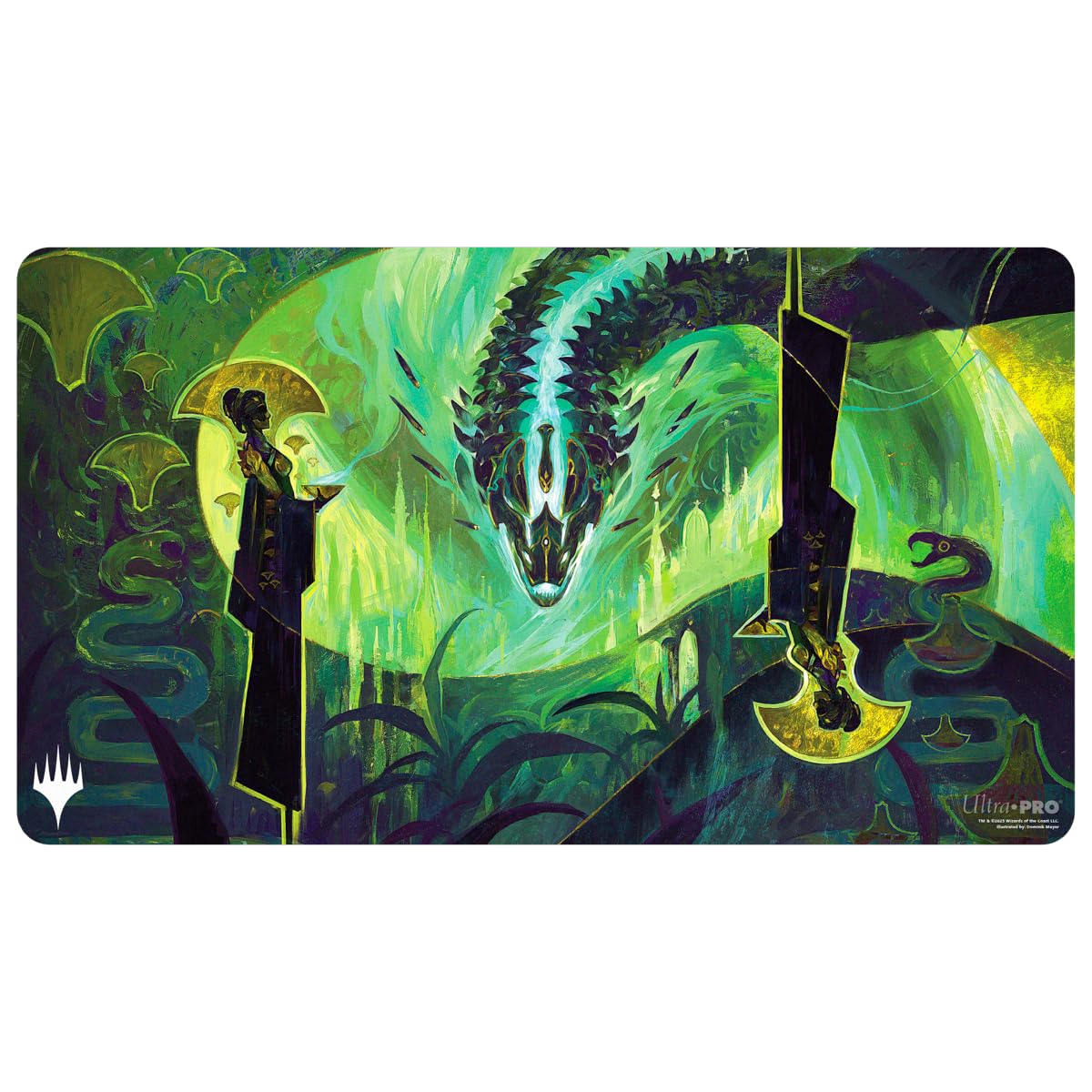 Ultra PRO - Tarkir Dragonstorm Emergent Ultimatum Playmat for Magic: The Gathering | Gaming Table Mat, Card Game Accessory, TCG Playmat, Tabletop Gaming Mat, Collectible Card Game Mat
