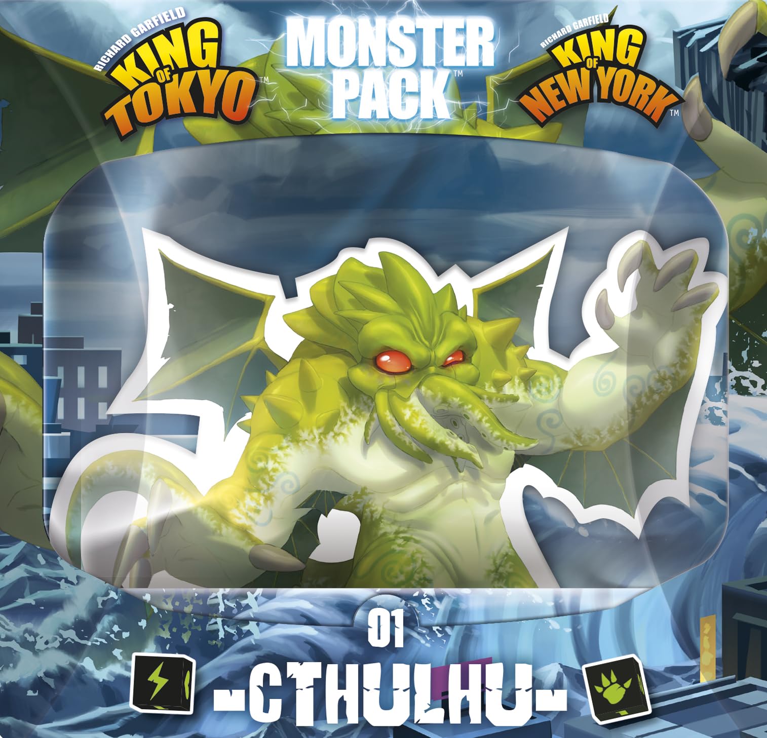 IELLO King of Tokyo Cthulhu Monster Game Pack