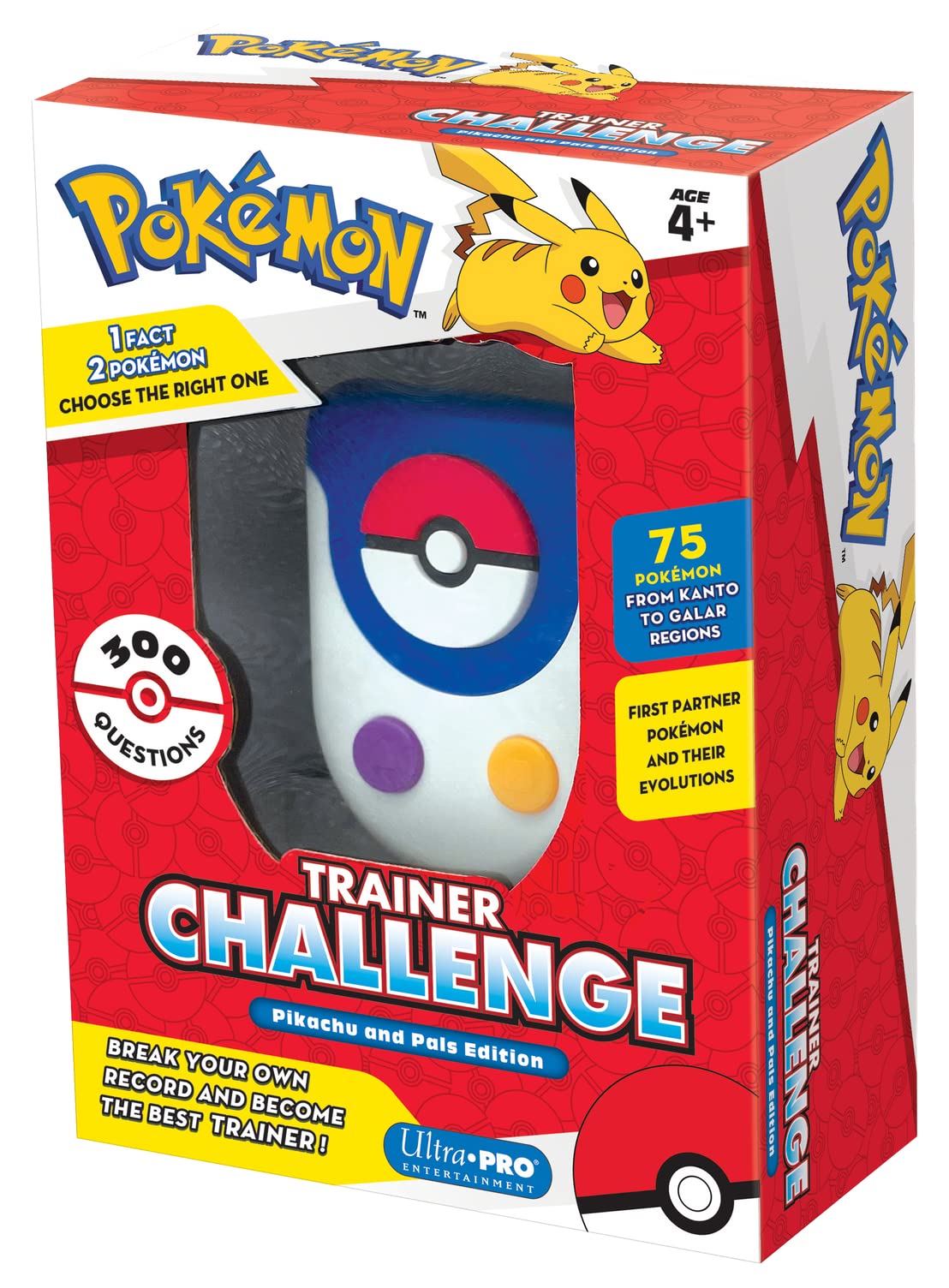 Ultra Pro Pokemon Trainer Challenge Edition Toy - I Will Guess It! Guess That Pokémon! Fun for Board Game & TCG Fans - Pokemon Cards, Magic The Gathering, Pokémon Card Binder