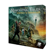 Miskatonic Tales: Journey to Innsmouth by Chaosium Inc. | Ages 14+ | 1-4 Players | 90-180 Minute Playing Time | Storytelling Board Game