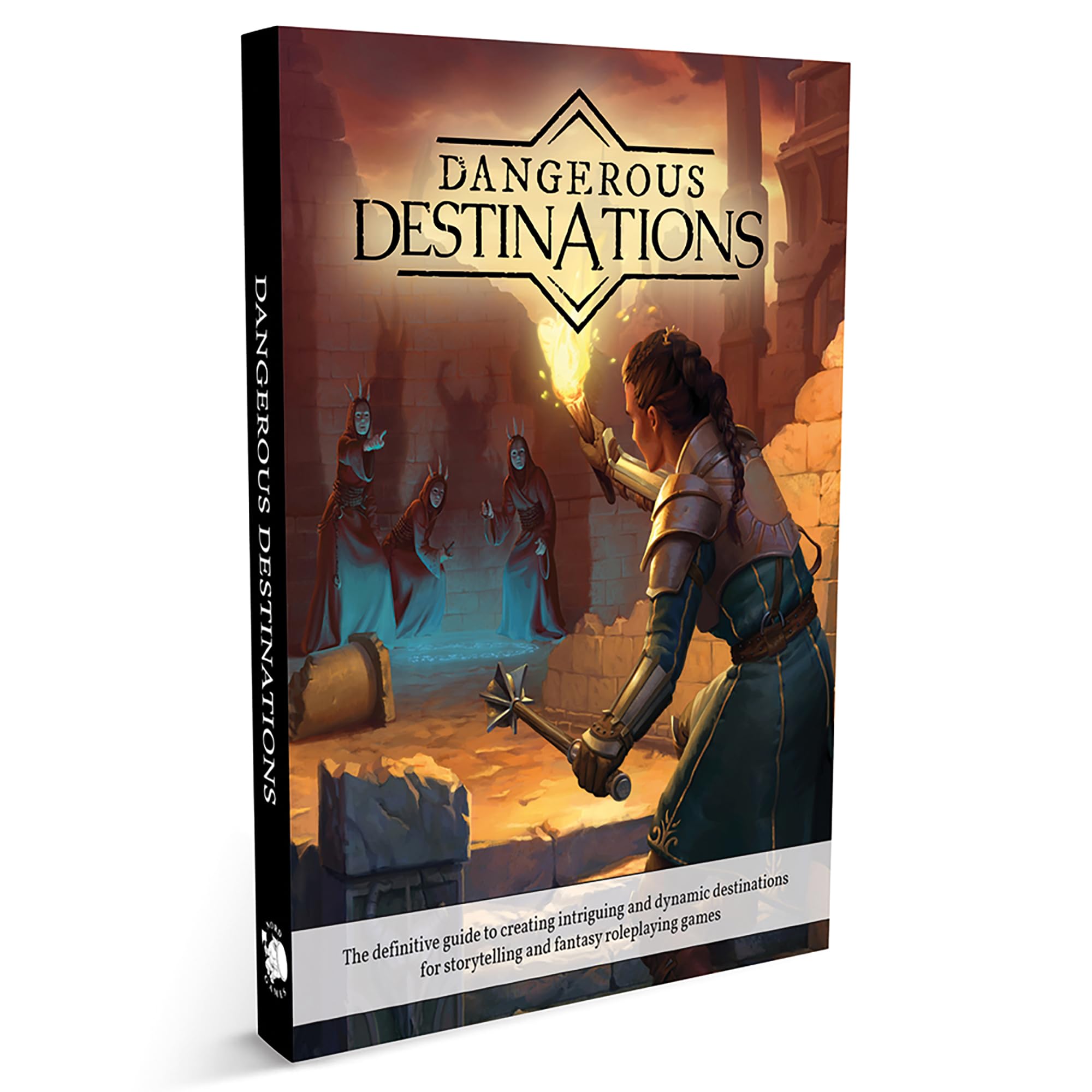 Nord Games: Dangerous Destinations - Hardcover RPG Supplement Book, for Storytelling & Fantasy Tabletop Roleplaying Games, 5e D&D Compatible, 448 Pgs