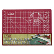 The Army Painter Self-Healing Cutting Mat | Double-Sided PVC Non-Slip Mat| 3-Layer Square Cutting and Modeling Mat| A4, 220x300mm | for Role Play, Board Game