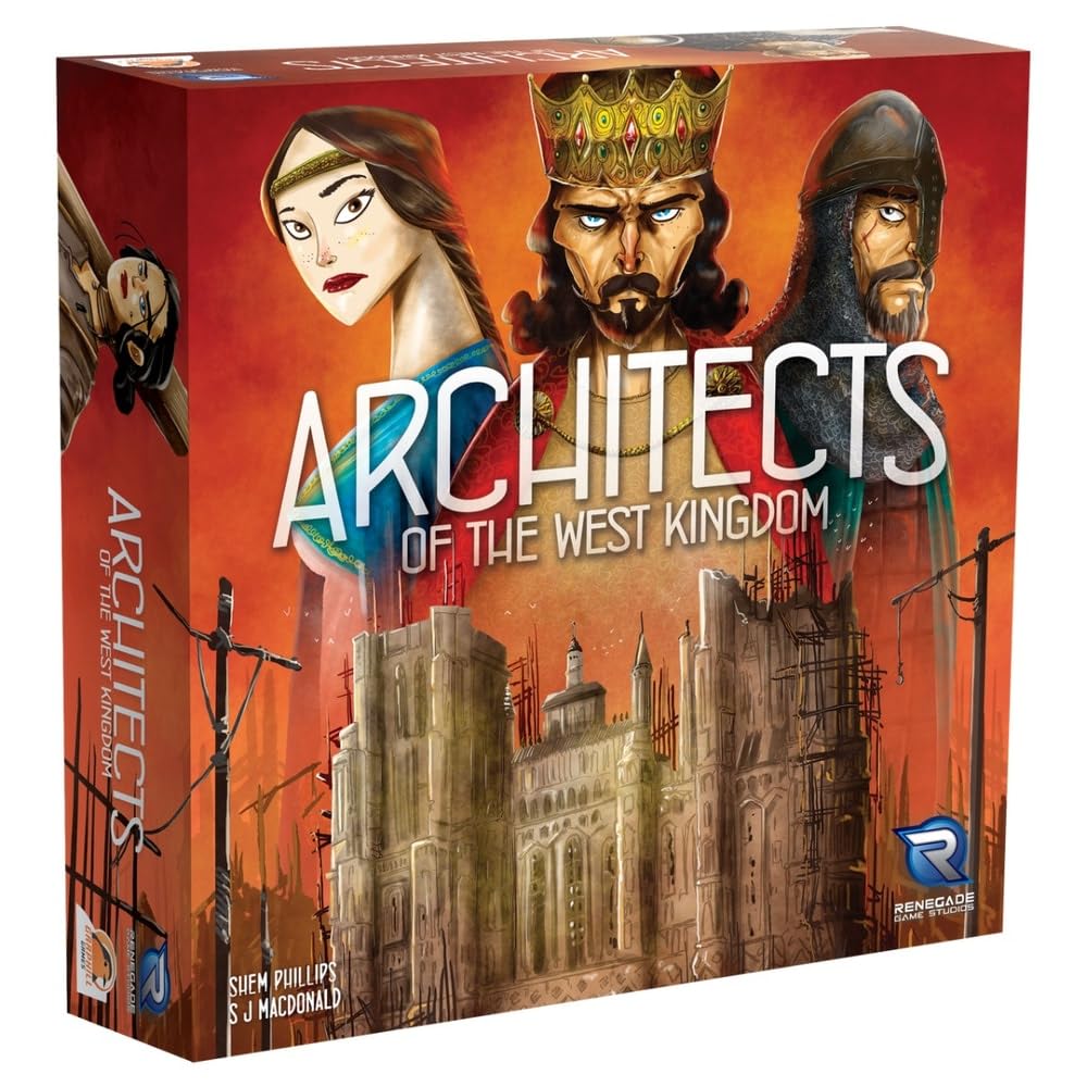 Renegade Game Studios Architects of the West Kingdom Game for 1-5 Players Aged 12 & Up
