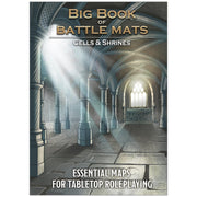 Loke Big Book of Battle Mats Cells & Shrines - Lay Flat Wipe Clean Fantasy RPG Maps with Tokens & 5E Content for Tabletop Adventures