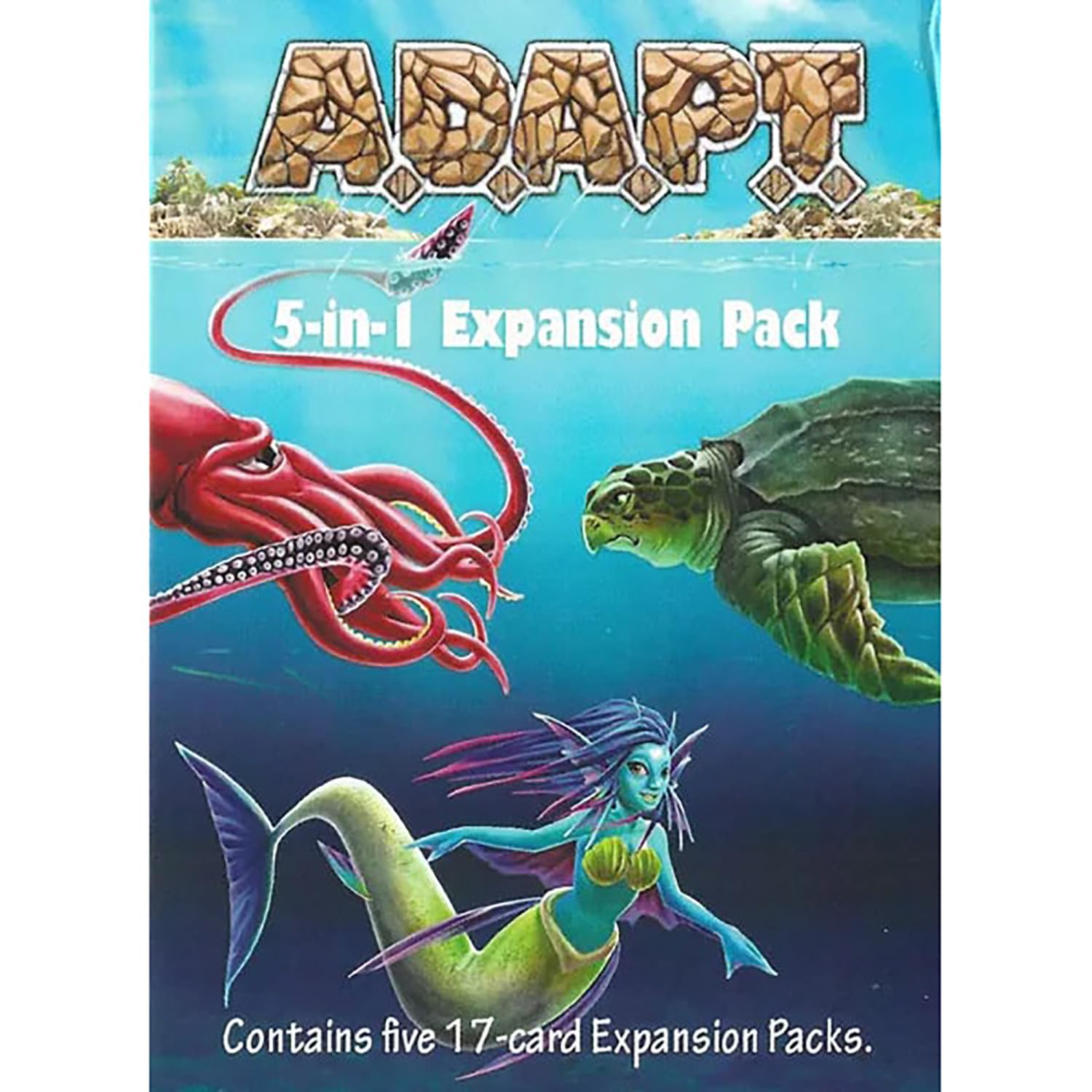 Gate Keeper Games and Dice: A.D.A.P.T. 5-in-1 Expansion Pack - Dice Rolling Board Game Expansion, Ages 14+, 2-6 Players, 30 Minutes
