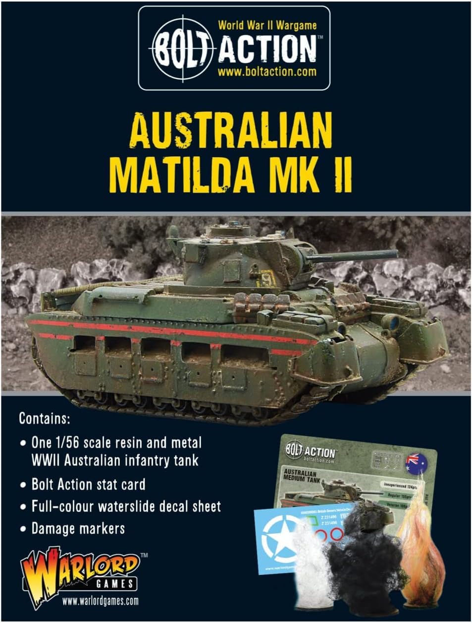 Australian Matilda II infantry tank