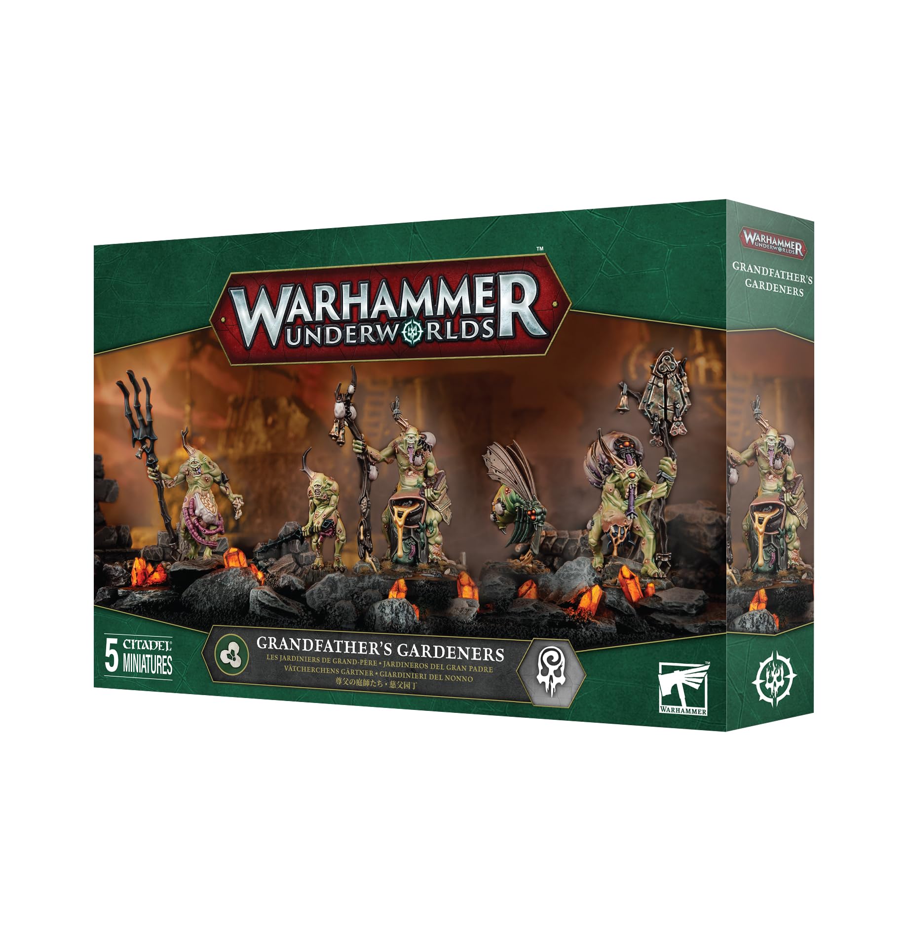 Games Workshop - Warhammer Underworlds: Grandfathers Gardeners (Nurgle Warband)
