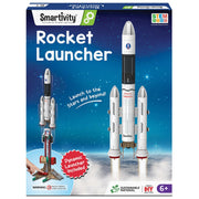 Smartivity Rocket Launcher STEM Kit for Ages 6-12 Years | Build Your Own Rocket with Launcher | Birthday Gift for Smart Kids | DIY Science Toy for Boys & Girls 6,7,8,9,10,11,12 Years Old