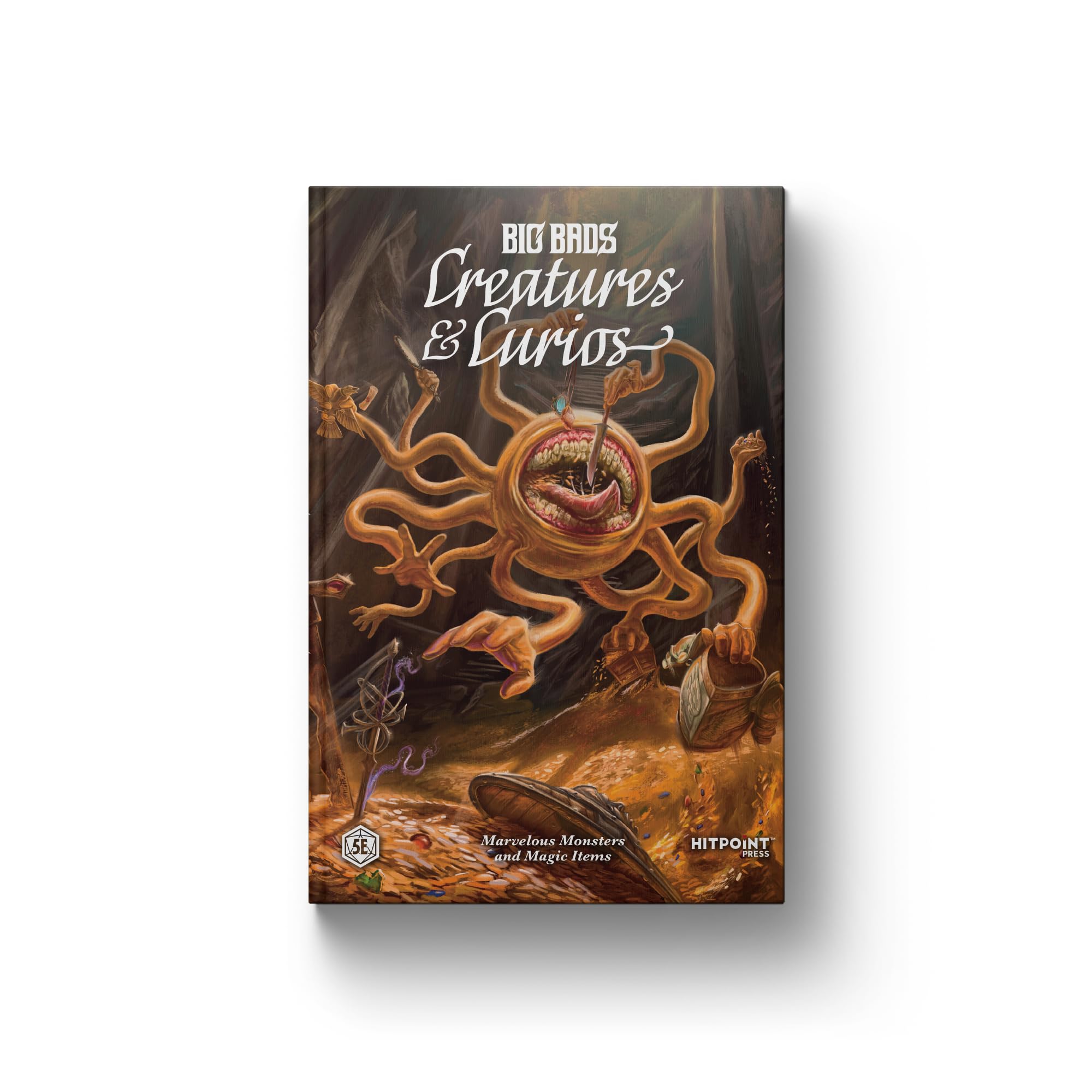 Big Bads: Creatures & Curios - 5e D&D Bestiary (Hardcover)