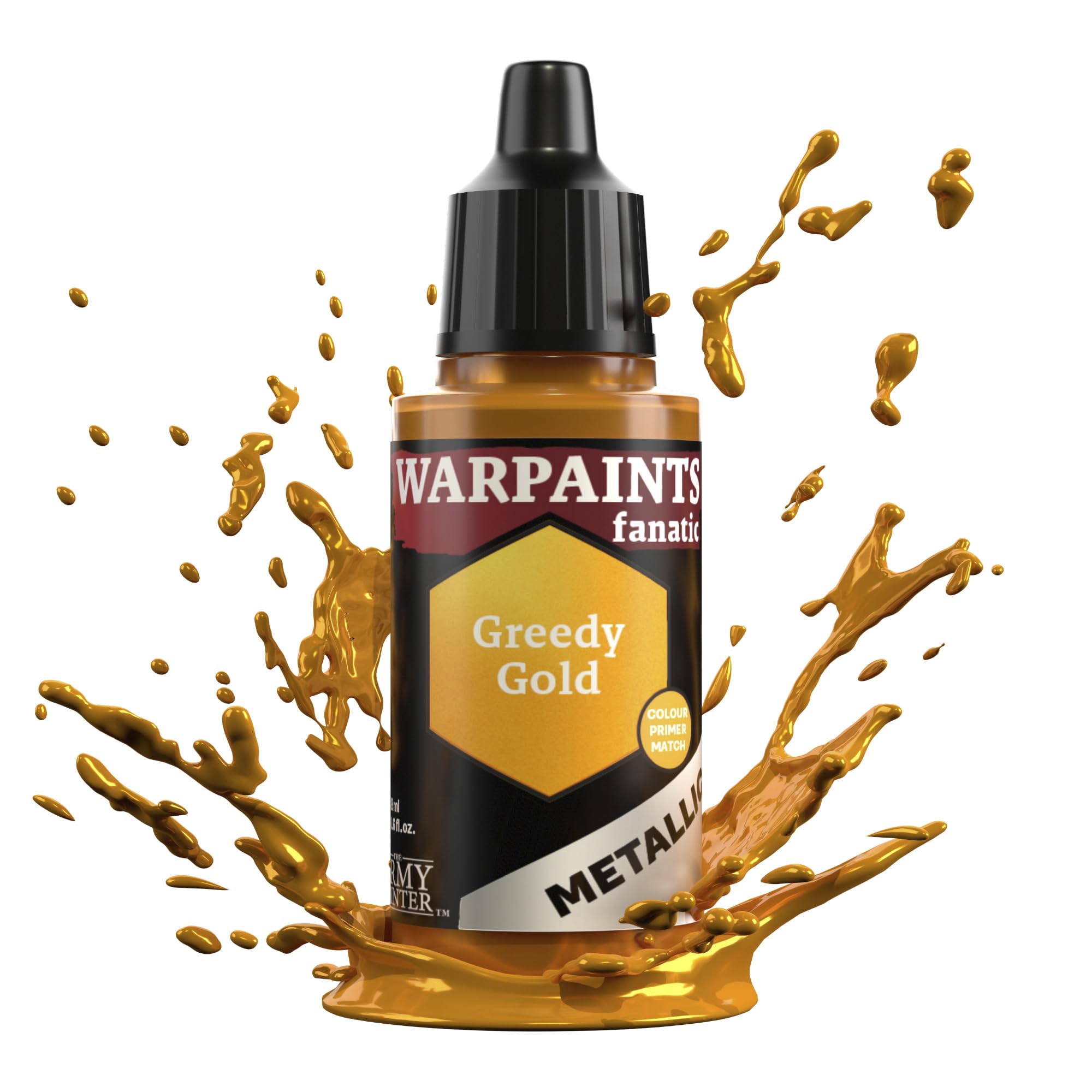 Warpaints Fanatic: Metallic - Greedy Gold 18ml