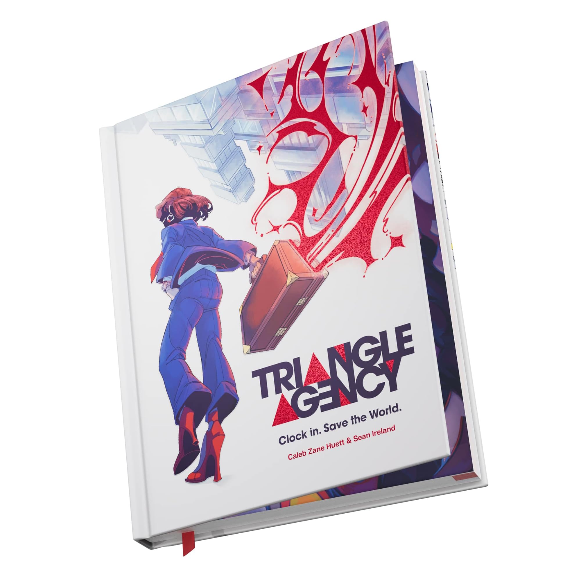 Modiphius Entertainment: Triangle Agency: The Tabletop Role-Playing Game - Core Rulebook - Hardcover, RPG Paranormal Investigation & Corporate Horror