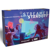 | Streamer Standoff | Strategy Board Game | Create Content, Build Your Channel & Race to 20M Subscribers | 2-5 Players | 25 Min | Ages 14+