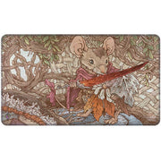 Ultra PRO - Magic The Gathering Bloomburrow Holofoil Playmat Featuring Mabel, Heir to Cragflame, Shiny Holofoil Design, Premium Card Protection, Compact Size, Great for Home or Office Use