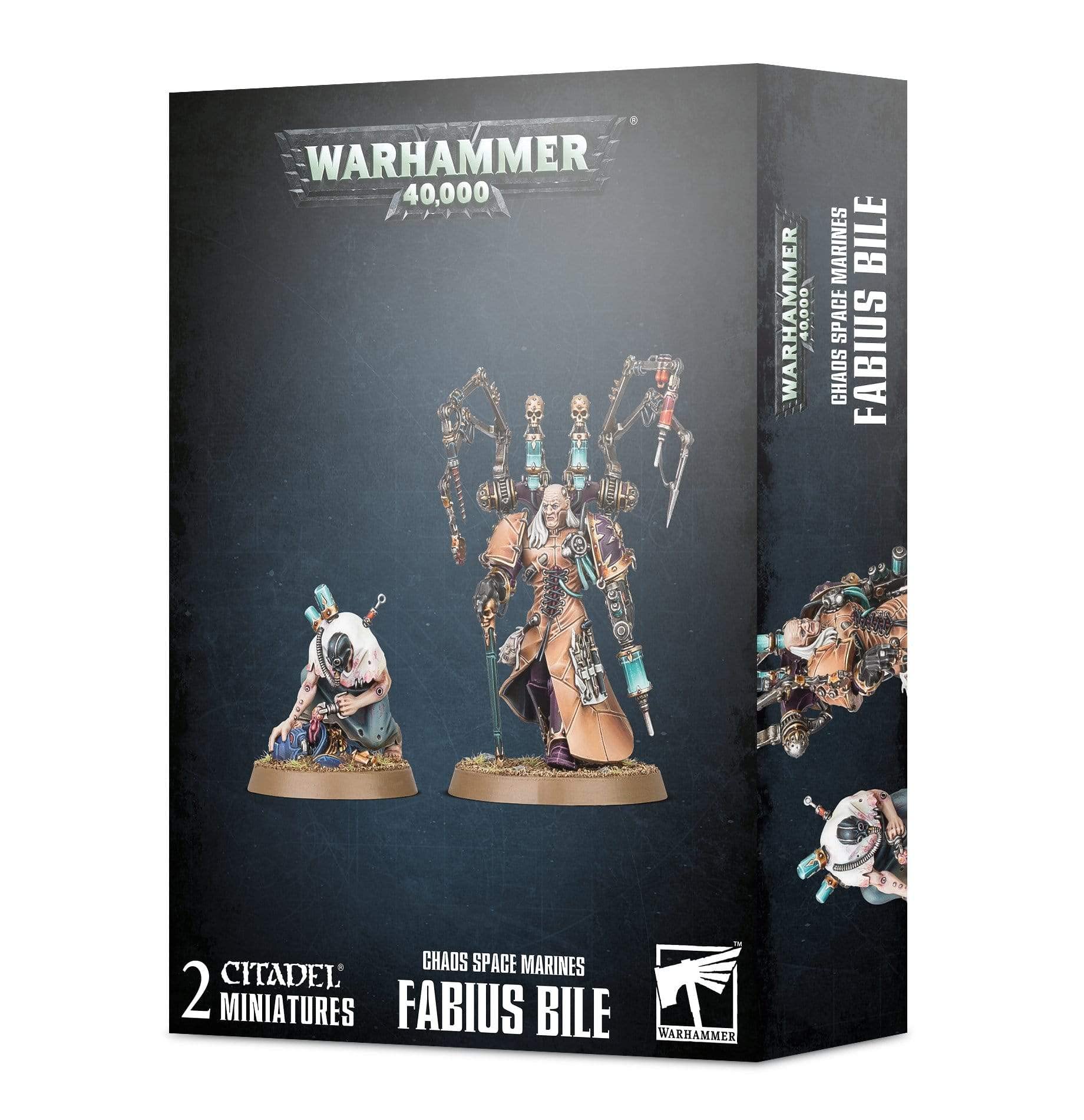 Games Workshop - Warhammer 40,000 - Chaos Space Marines Fabius Bile, Grey