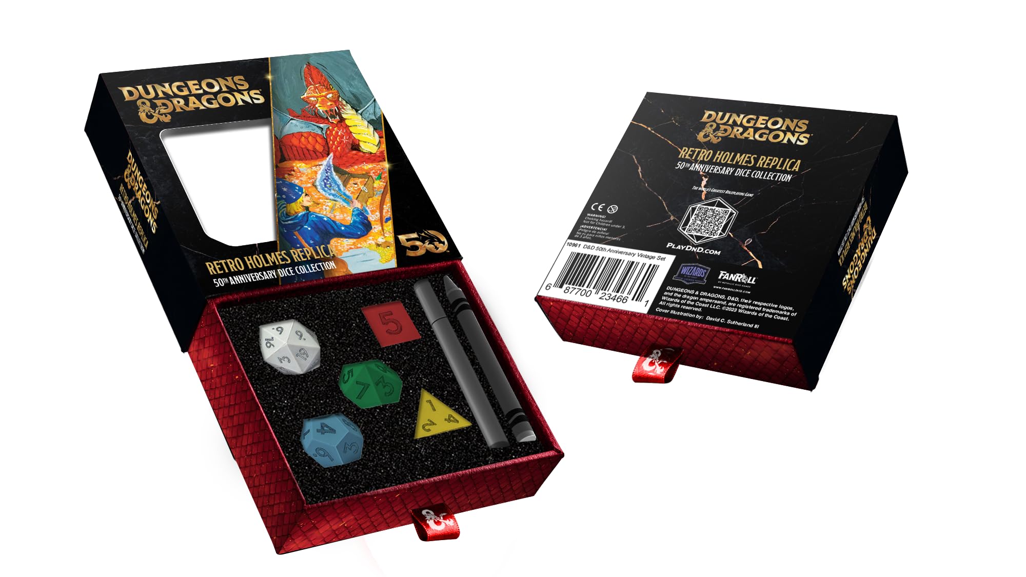 D&D 50th Anniversary Retro Holmes Replica Set