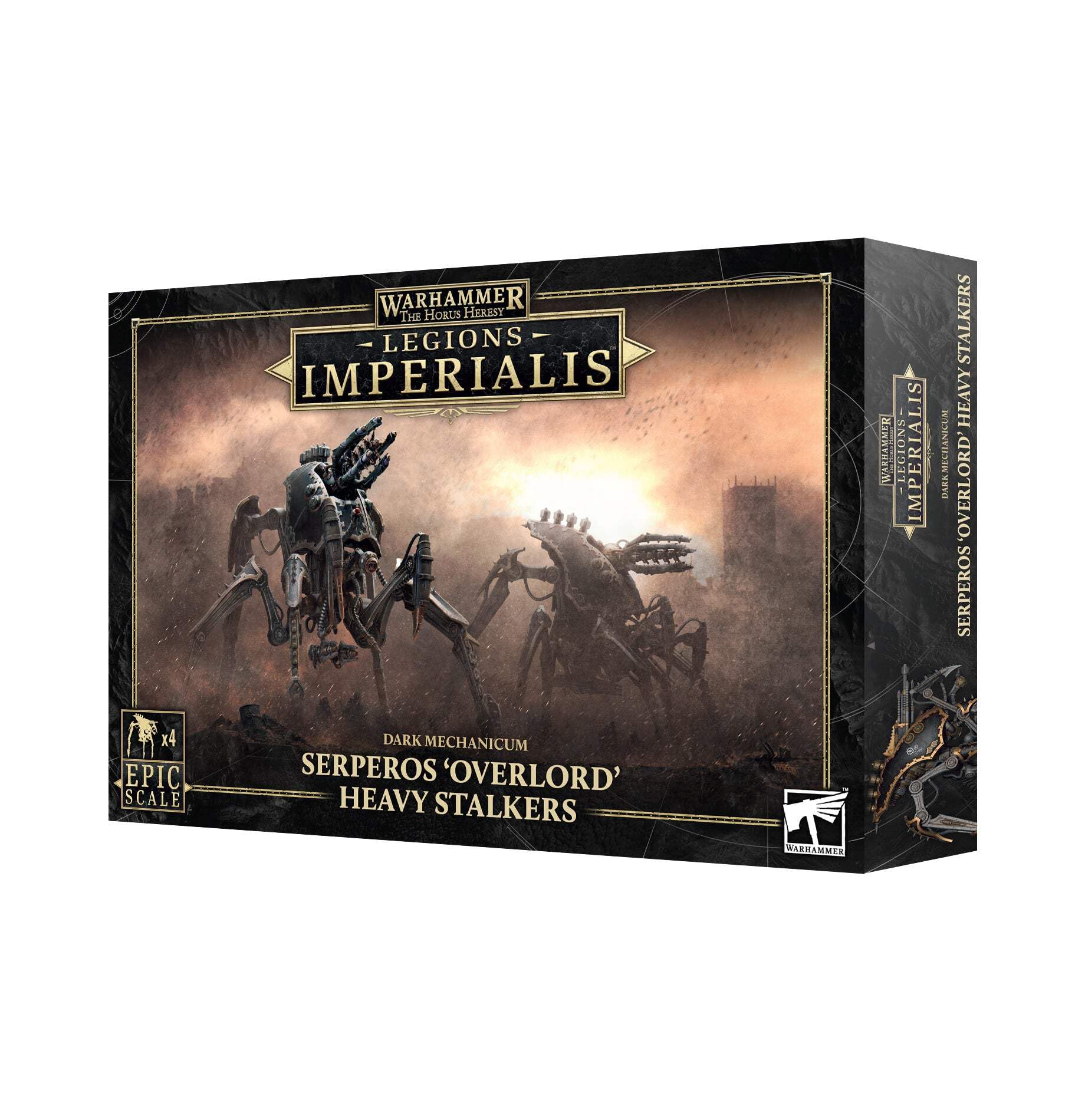 Games Workshop - Warhammer - Horus Heresy - Legion Imperalis: Dark Mechanicum - Serperos Heavy Stalkers [Epic Scale]