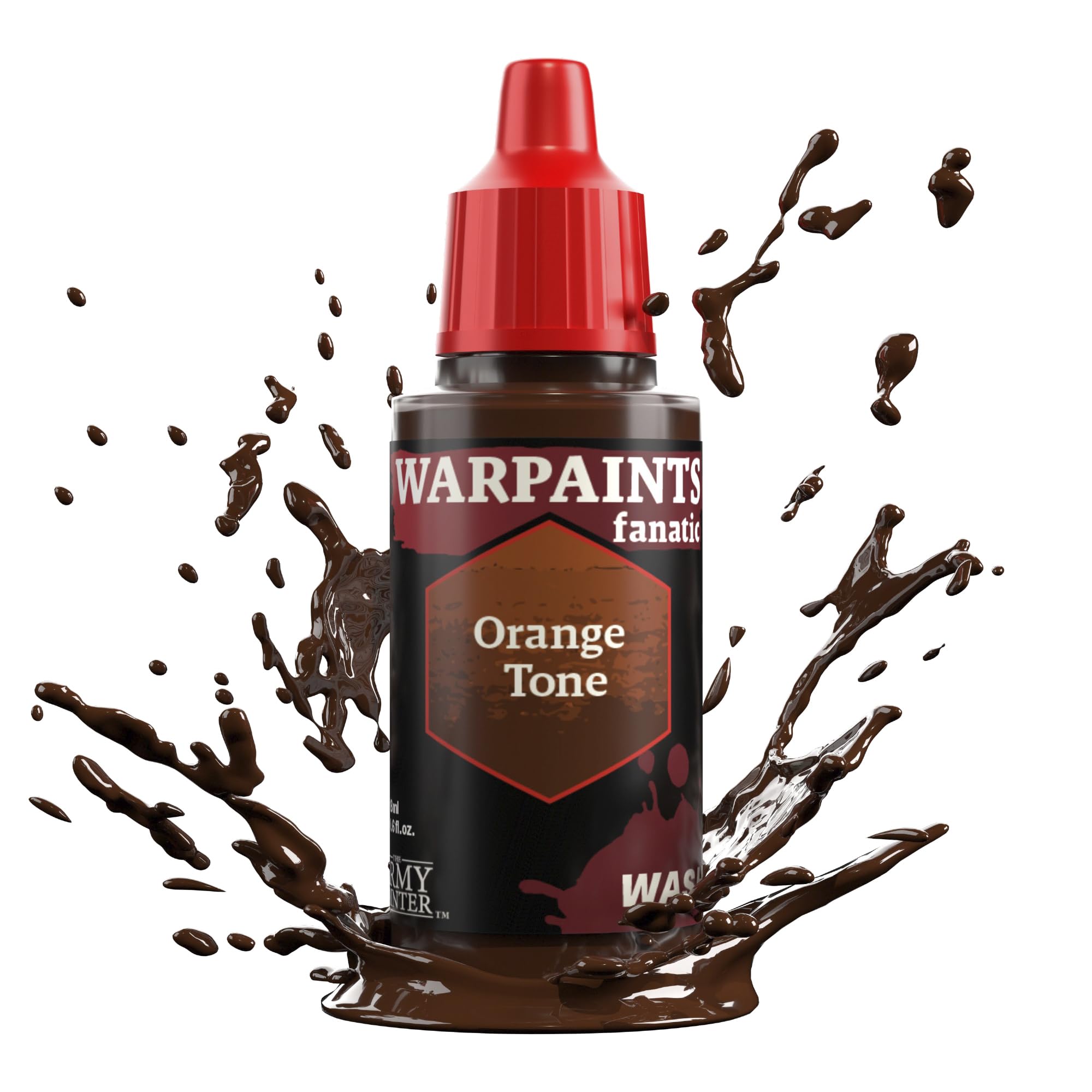 The Army Painter Tone Washes Warpaints Fanatic 18ml Hobby Inks (Orange Tone Wash)