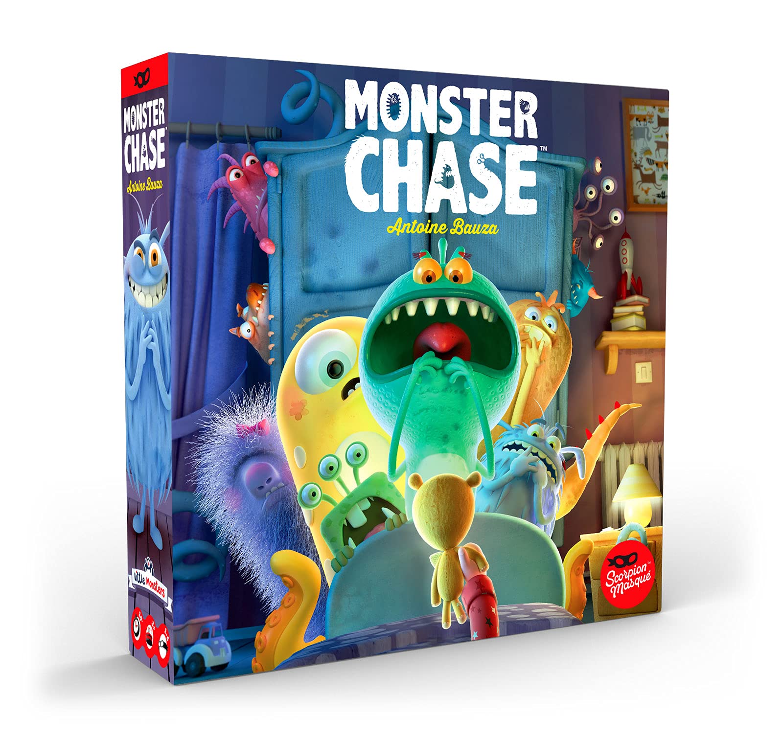 Monster Chase | Scare Away The Mischievous Closet Monsters | Fun Kids Game for All Ages | Cooperative Memory Matching Game | Unique Birthday Gifts for Kids | Ages 3+ | 1-6 Players | 10 Min