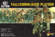 Warlord Games German Fallschirmjager Airborne Paratroopers - 28mm Scale Plastic Miniatures for Bolt Action Highly Detailed World War 2 Miniatures for Table-top Wargaming