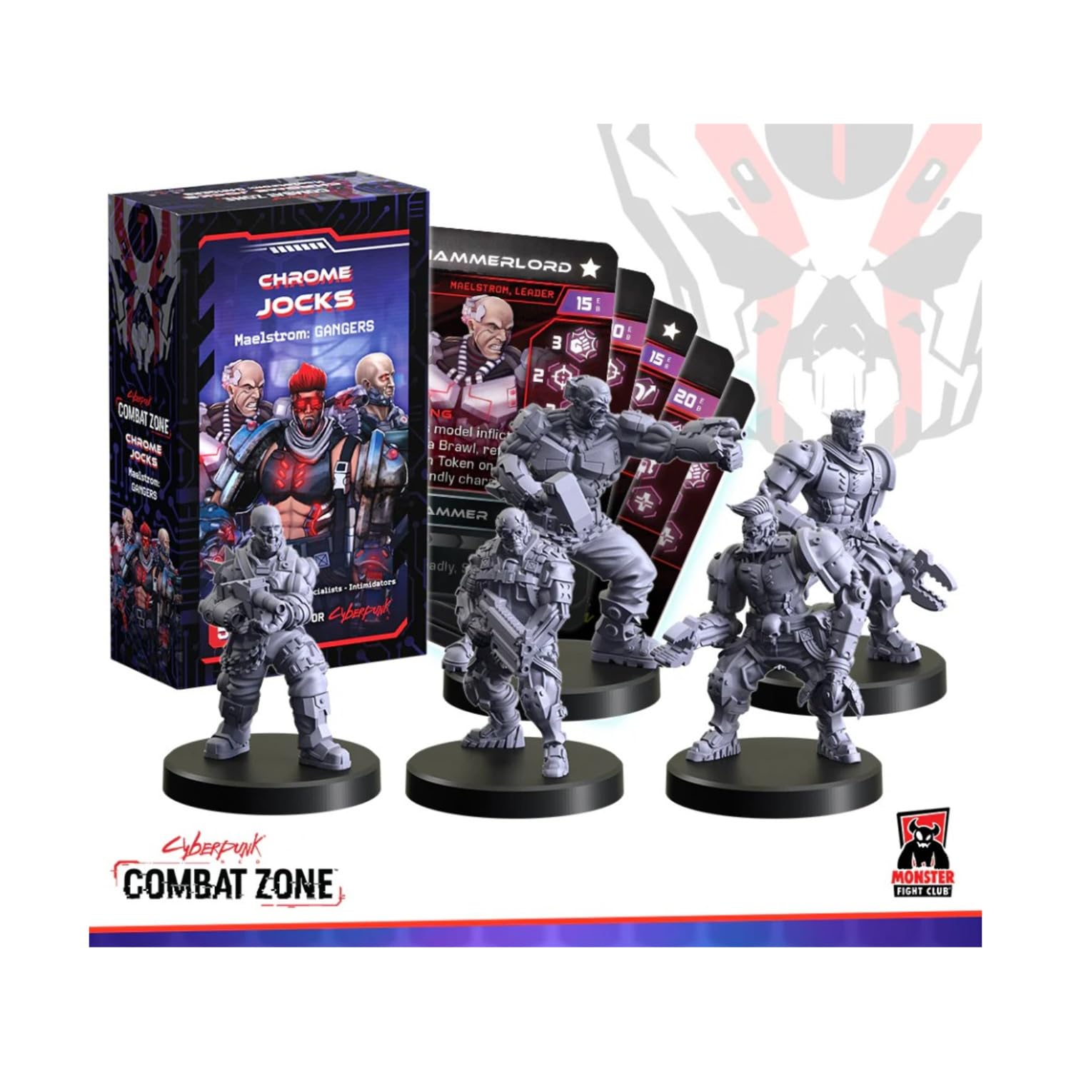 CYBERPUNK RED COMBAT ZONE: CHROME JOCKS (GANGERS)
