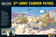 Warlord Games, Bolt Action, 8th Army Carrier Patrol, Wargaming Miniatures