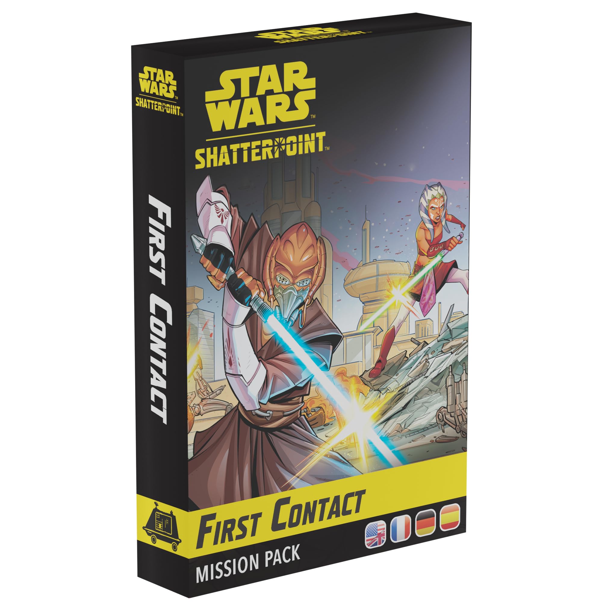 Star Wars Shatterpoint First Contact Mission Pack - Tabletop Miniatures Game, Strategy Game for Kids and Adults, Ages 14+, 2 Players, 90 Min Playtime, Made by Atomic Mass Games