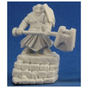 Reaper Miniatures REM77304 Bones Male Thunderknight Miniature