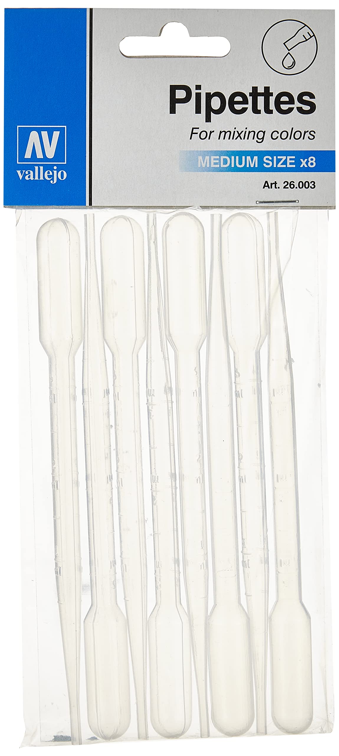 Vallejo Pipettes (8 Uds.), Medium