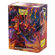 Dragon Shield | Matte Art Sleeves | The Fallen | 100 CT - Smooth & Tough Premium TCG Sleeves | Compatible with Pokemon, Flesh & Blood, One Piece & Magic The Gathering