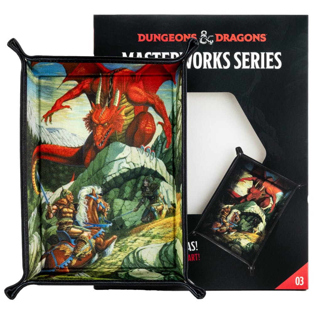 Fanroll Dungeons & Dragons D&D Masterworks Series Dice Tray: Larry Elmore