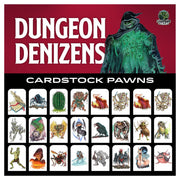 System Neutral Dungeon Denizens Cardstock Pawns