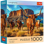 Puzzle: Longhorns 1000 Piece (PREORDER)