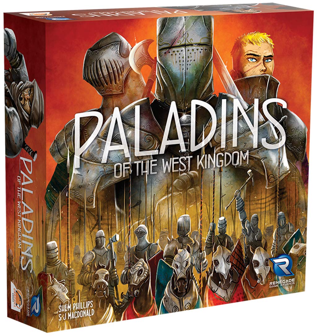 Paladins of The West Kingdom Strategy Board Game, 1-4 Players, Ages 12 and Up, 90-120 Min Play Time, Most Victory Points Win, Build Outposts, Fortifications, Commission Monks, & Confront Outsiders